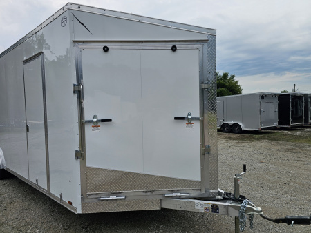 New 2026 Lightning Trailers 8.5X24 ALUMINUM CAR HAULER COMBO 90" INSIDE HEIGHT Cargo / Enclosed Trailer