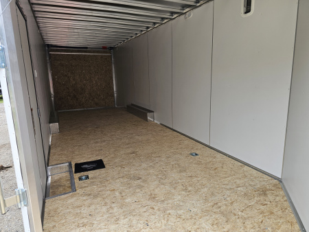 New 2026 Lightning Trailers 8.5X24 ALUMINUM CAR HAULER COMBO 90" INSIDE HEIGHT Cargo / Enclosed Trailer