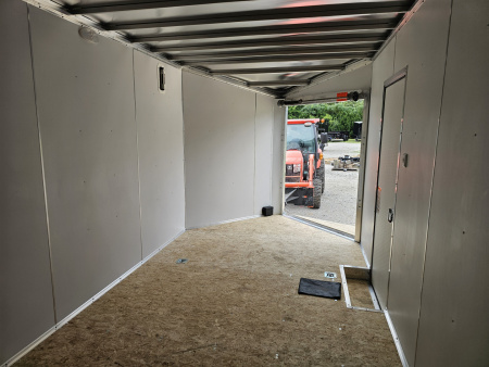 New 2026 Lightning Trailers 8.5X24 ALUMINUM CAR HAULER COMBO 90" INSIDE HEIGHT Cargo / Enclosed Trailer