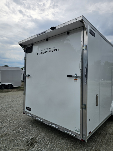 New 2026 Lightning Trailers 8.5X24 ALUMINUM CAR HAULER COMBO 90" INSIDE HEIGHT Cargo / Enclosed Trailer