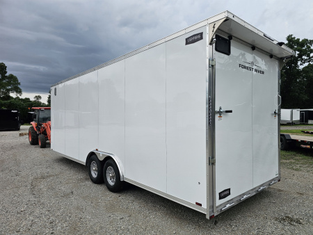 New 2026 Lightning Trailers 8.5X24 ALUMINUM CAR HAULER COMBO 90" INSIDE HEIGHT Cargo / Enclosed Trailer
