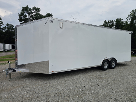 New 2026 Lightning Trailers 8.5X24 ALUMINUM CAR HAULER COMBO 90" INSIDE HEIGHT Cargo / Enclosed Trailer