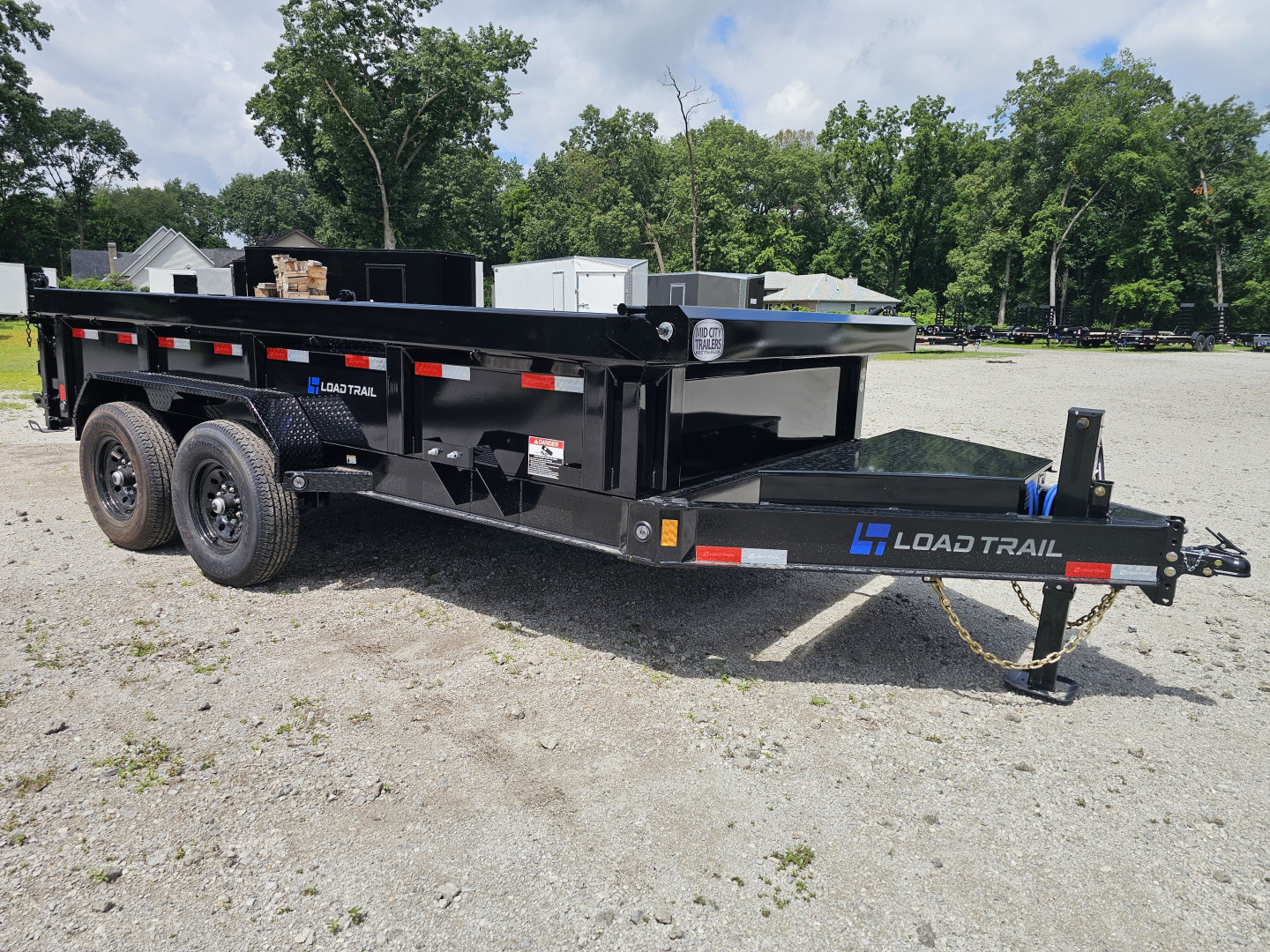 New 2025 BRAND NEW LOAD TRAIL  83" x 14' Tandem Axle Dump Low-Pro Dump TRAILER Dump Trailer