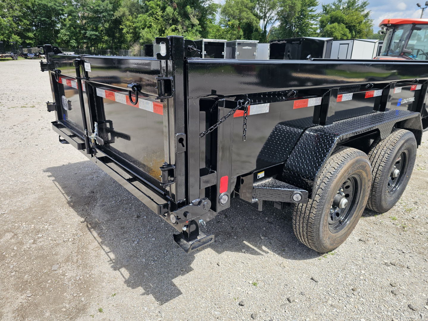 New 2025 BRAND NEW LOAD TRAIL  83" x 14' Tandem Axle Dump Low-Pro Dump TRAILER Dump Trailer
