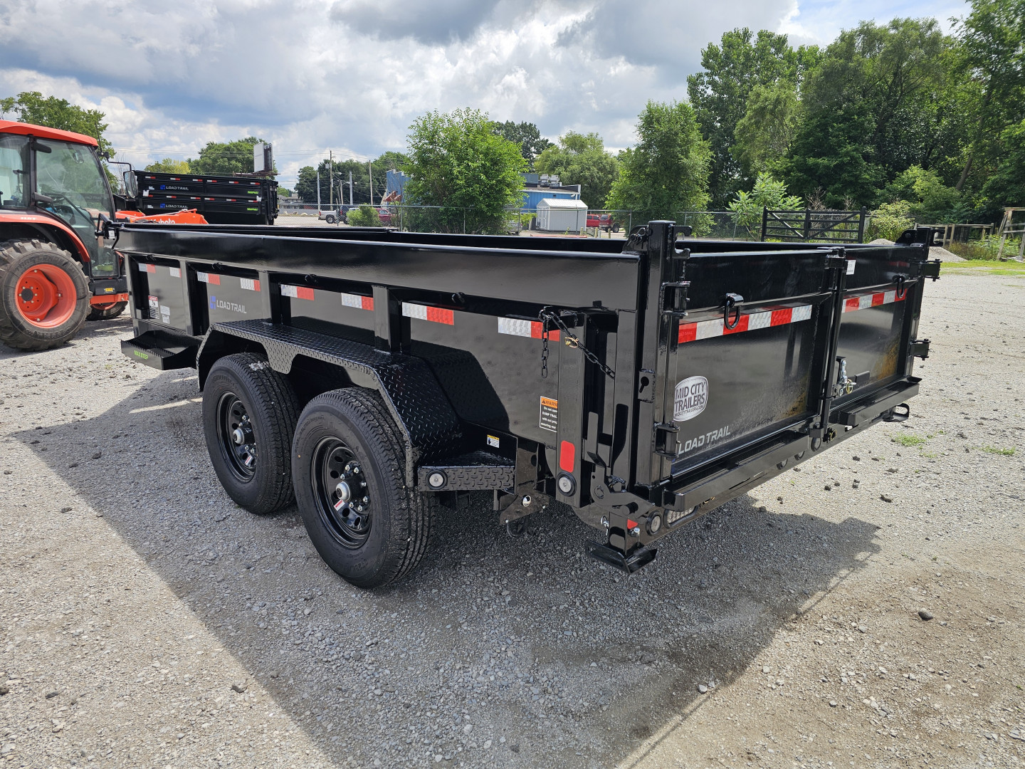New 2025 BRAND NEW LOAD TRAIL  83" x 14' Tandem Axle Dump Low-Pro Dump TRAILER Dump Trailer