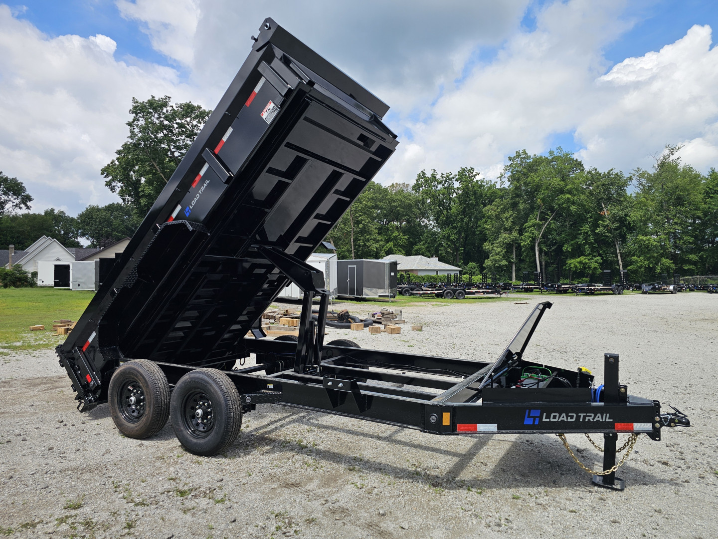New 2025 BRAND NEW LOAD TRAIL  83" x 14' Tandem Axle Dump Low-Pro Dump TRAILER Dump Trailer