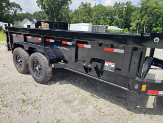 New 2025 BRAND NEW LOAD TRAIL  83" x 14' Tandem Axle Dump Low-Pro Dump TRAILER Dump Trailer