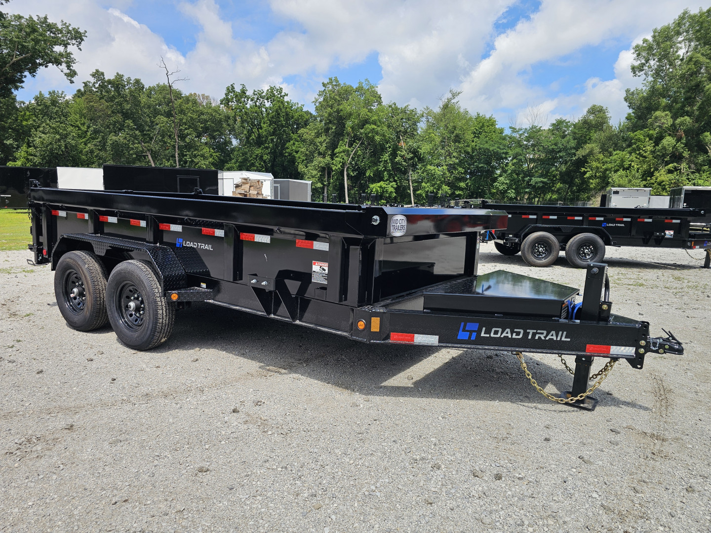 New 2025 BRAND NEW LOAD TRAIL  83" x 14' Tandem Axle Dump Low-Pro Dump TRAILER Dump Trailer