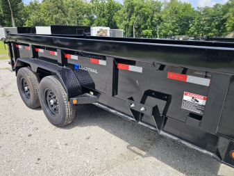 New 2025 BRAND NEW LOAD TRAIL  83" x 14' Tandem Axle Dump Low-Pro Dump TRAILER Dump Trailer