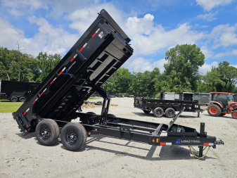 New 2025 BRAND NEW LOAD TRAIL  83  x 14' Tandem Axle Dump Low-Pro Dump TRAILER Dump Trailer