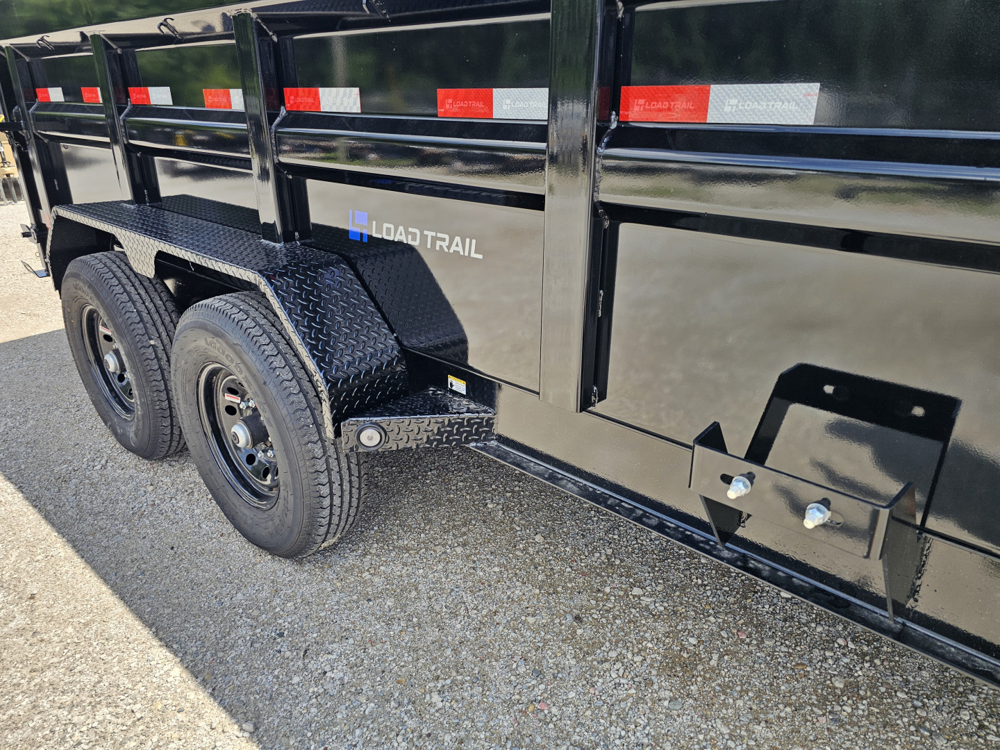 New 2025 BRAND NEW LOAD TRAIL 83" x 14' 36" SIDES Tandem Axle Dump Low-Pro Dump TRAILER Dump Trailer