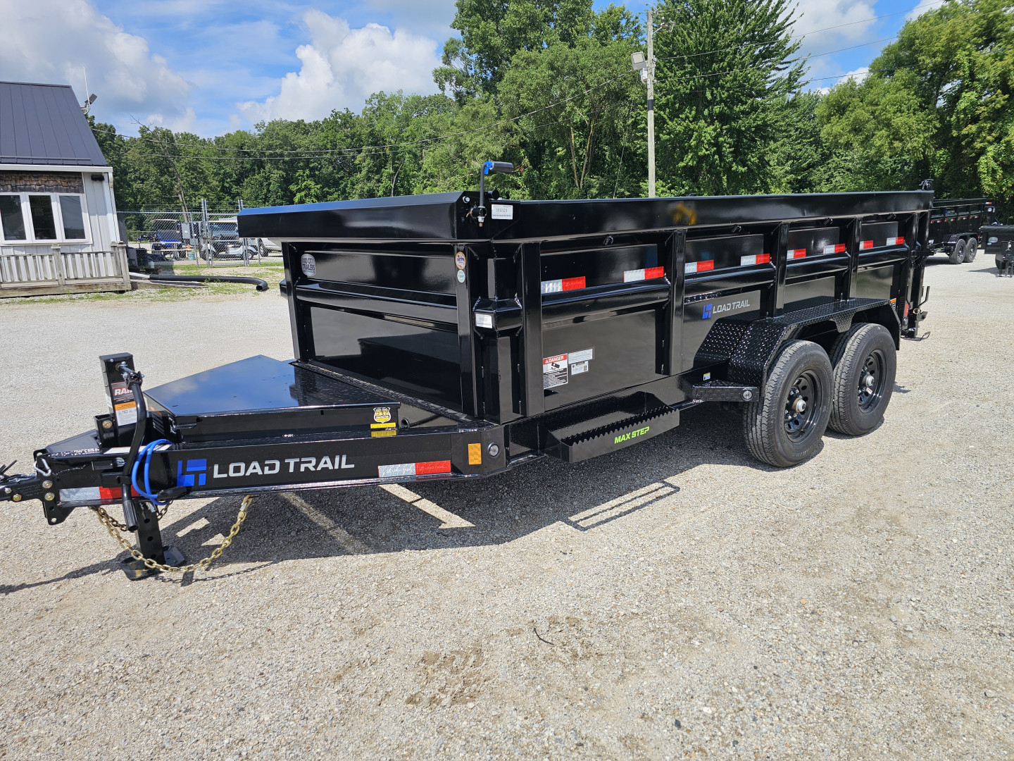 New 2025 BRAND NEW LOAD TRAIL 83" x 14' 36" SIDES Tandem Axle Dump Low-Pro Dump TRAILER Dump Trailer
