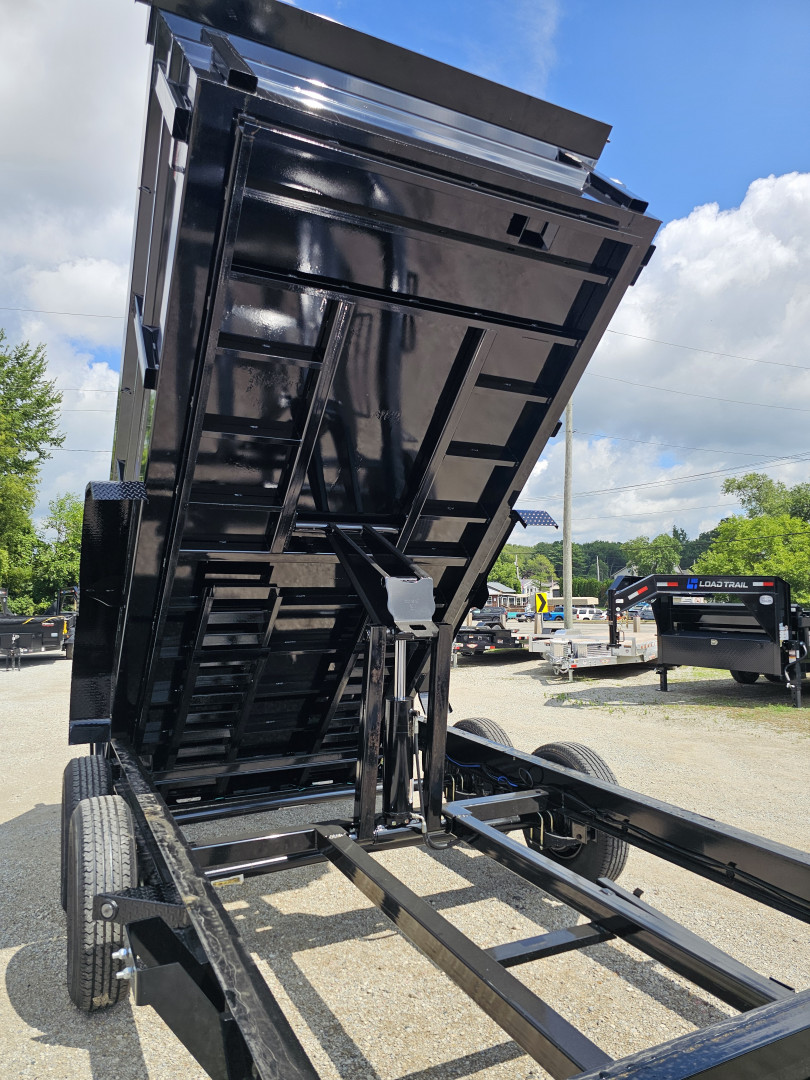 New 2025 BRAND NEW LOAD TRAIL 83" x 14' 36" SIDES Tandem Axle Dump Low-Pro Dump TRAILER Dump Trailer