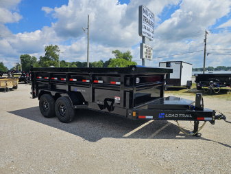 New 2025 BRAND NEW LOAD TRAIL 83" x 14' 36" SIDES Tandem Axle Dump Low-Pro Dump TRAILER Dump Trailer
