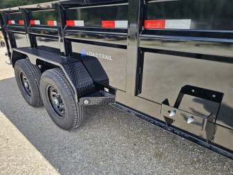 New 2025 BRAND NEW LOAD TRAIL 83" x 14' 36" SIDES Tandem Axle Dump Low-Pro Dump TRAILER Dump Trailer