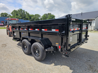 New 2025 BRAND NEW LOAD TRAIL 83" x 14' 36" SIDES Tandem Axle Dump Low-Pro Dump TRAILER Dump Trailer