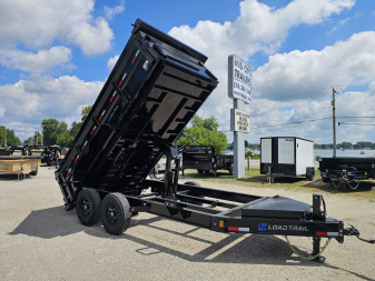 New 2025 BRAND NEW LOAD TRAIL 83  x 14' 36  SIDES Tandem Axle Dump Low-Pro Dump TRAILER Dump Trailer