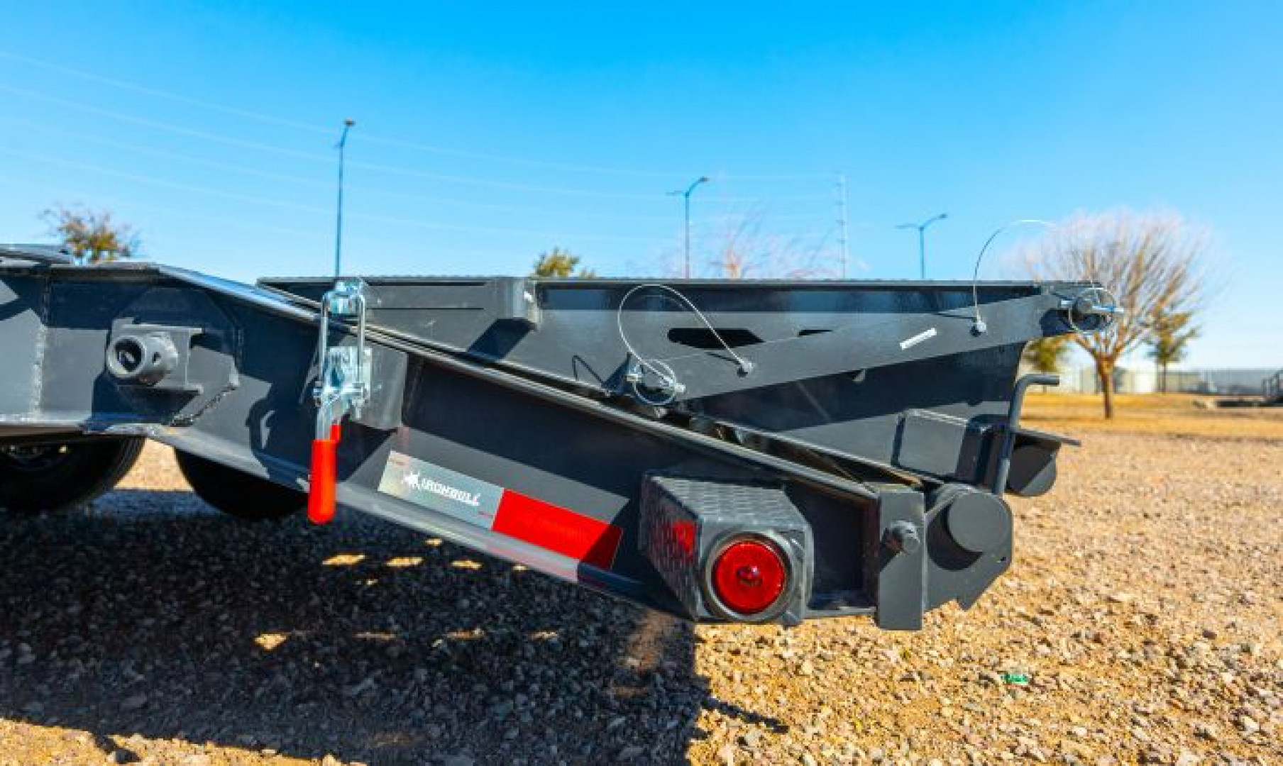 New Iron Bull 102X22 DRIVE OVER FENDER EQUIPMENT TRAILER 3' DOVE RAMPAGE RAMPS Equipment Trailer