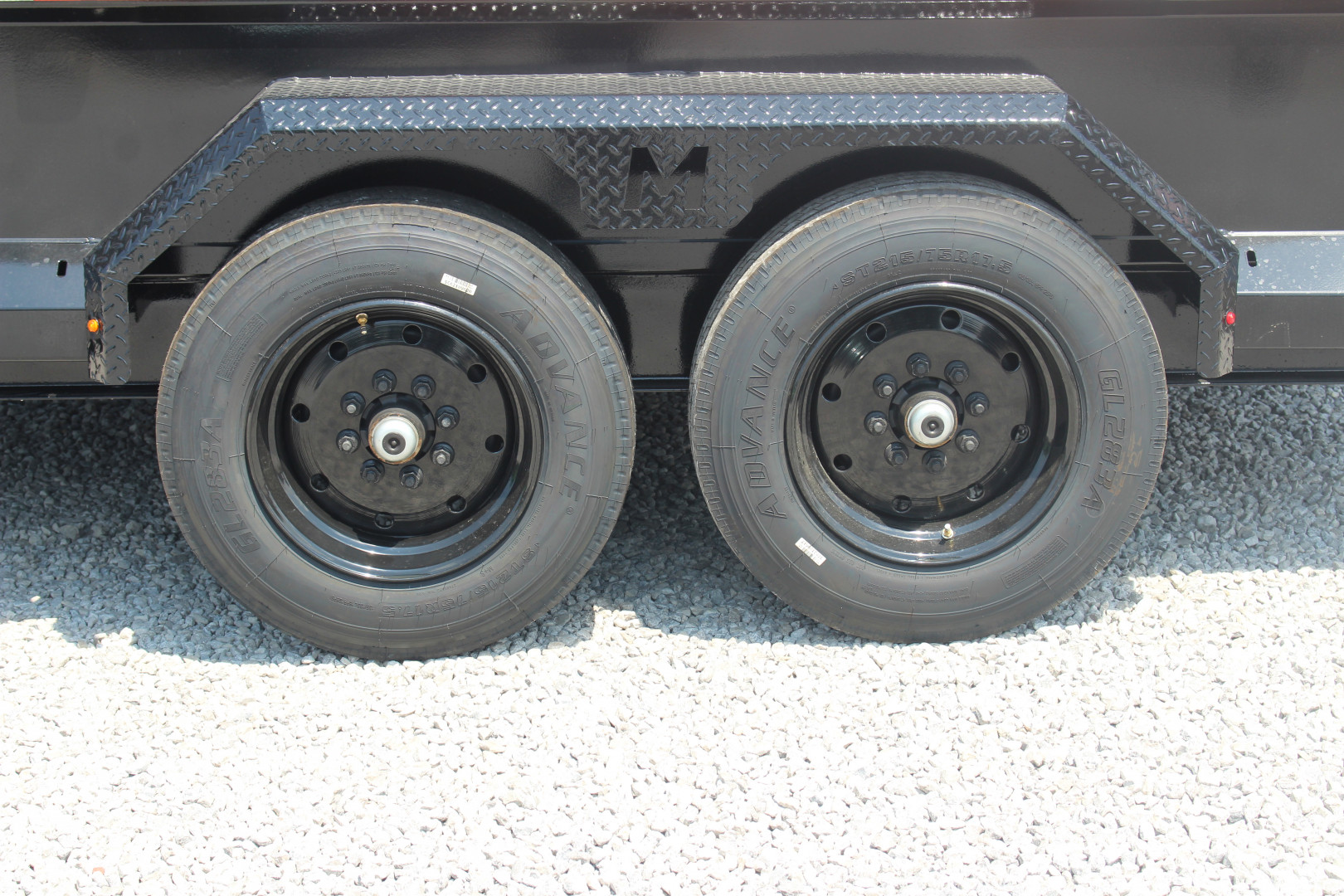 New 2025 Moritz 6' 10" x 14' Heavy Commercial DLH Series Dump Trailer - 16000# GVW