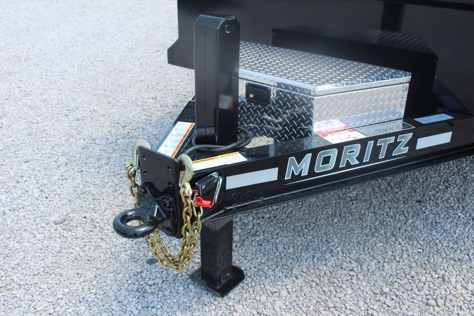 New 2025 Moritz 6' 10" x 14' Heavy Commercial DLH Series Dump Trailer - 16000# GVW