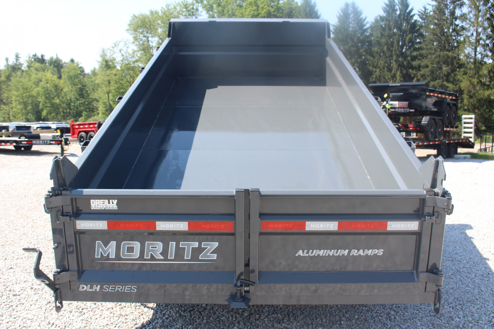 New 2025 Moritz 6' 10" x 14' Heavy Commercial DLH Series Dump Trailer - 14000# GVW