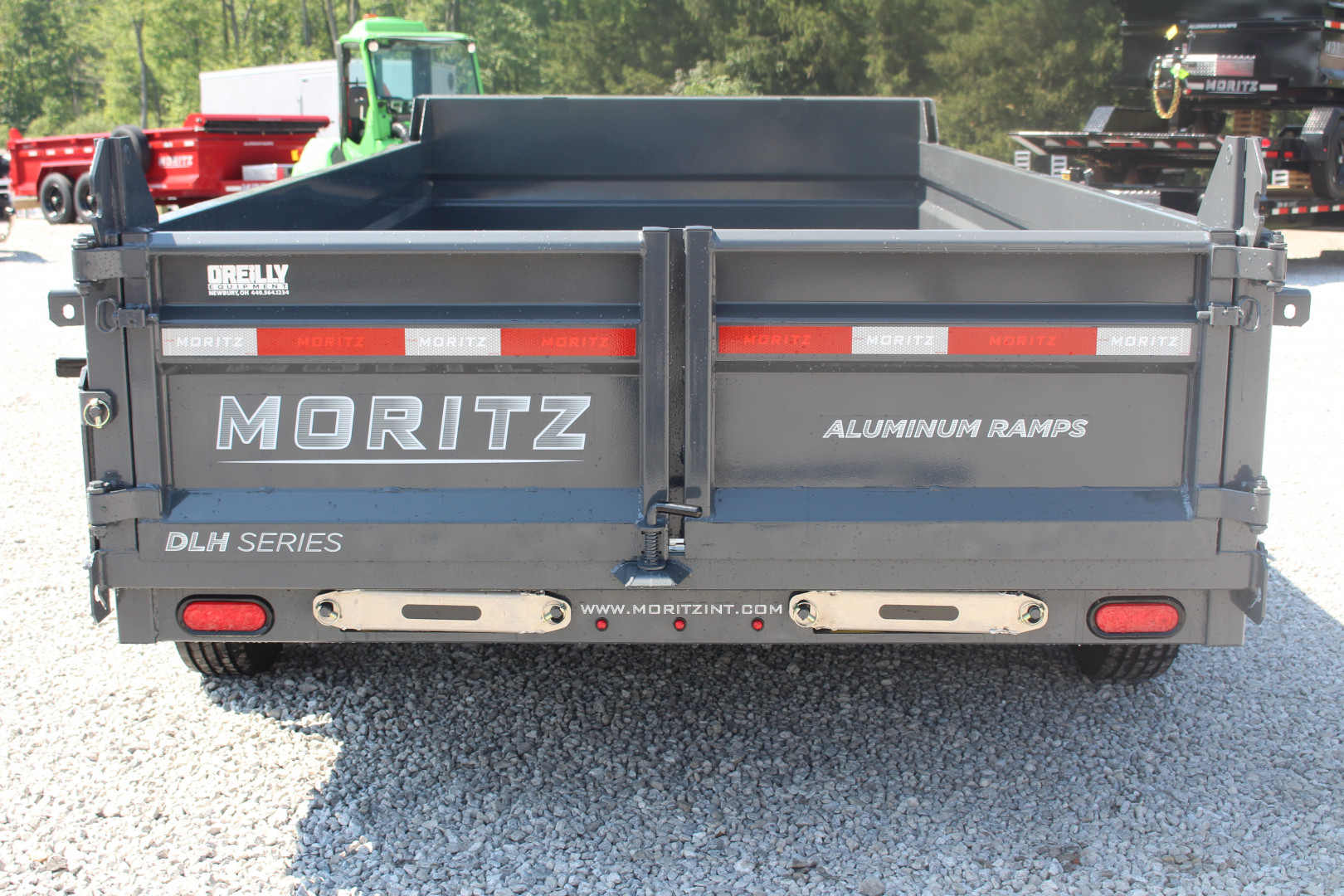 New 2025 Moritz 6' 10" x 14' Heavy Commercial DLH Series Dump Trailer - 14000# GVW
