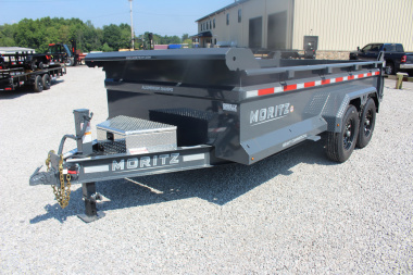 New 2025 Moritz 6' 10  x 14' Heavy Commercial DLH Series Dump Trailer - 14000# GVW