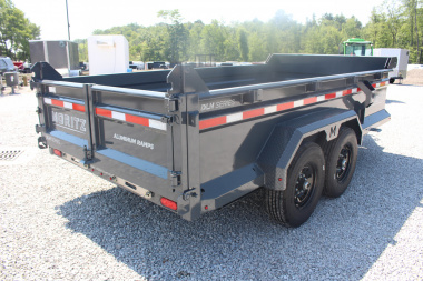 New 2025 Moritz 6' 10" x 14' Heavy Commercial DLH Series Dump Trailer - 14000# GVW