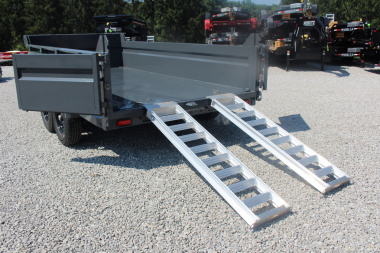 New 2025 Moritz 6' 10" x 14' Heavy Commercial DLH Series Dump Trailer - 14000# GVW