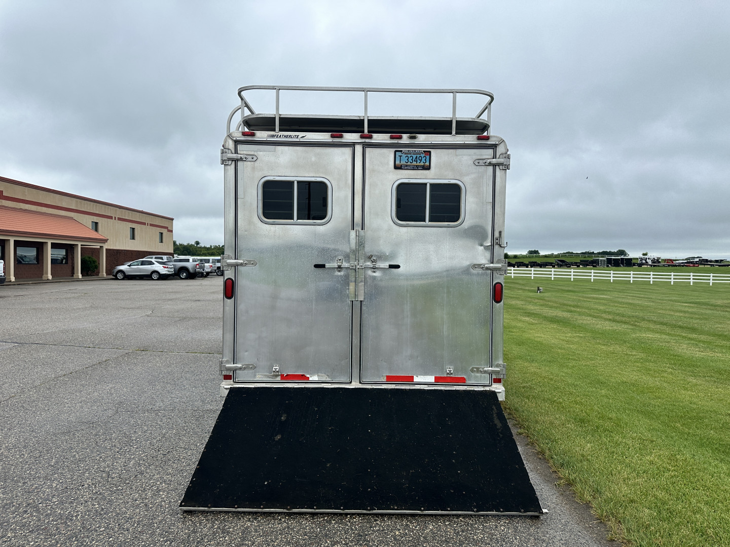 Used 1997 Featherlite Trailers 3H 10' LQ Horse Trailer