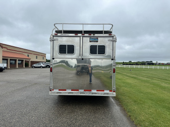 Used 1997 Featherlite Trailers 3H 10' LQ Horse Trailer