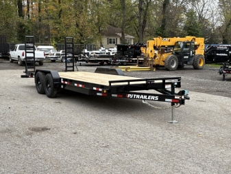 New 2026 PJ TRAILERS 83  x 22' - 6  Channel 14K Quest Series (CD) Equipment Trailer
