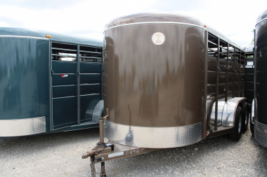 New 2025 Calico Trailers 16' STOCK TRAILER 49272 Stock / Stock Combo Trailer