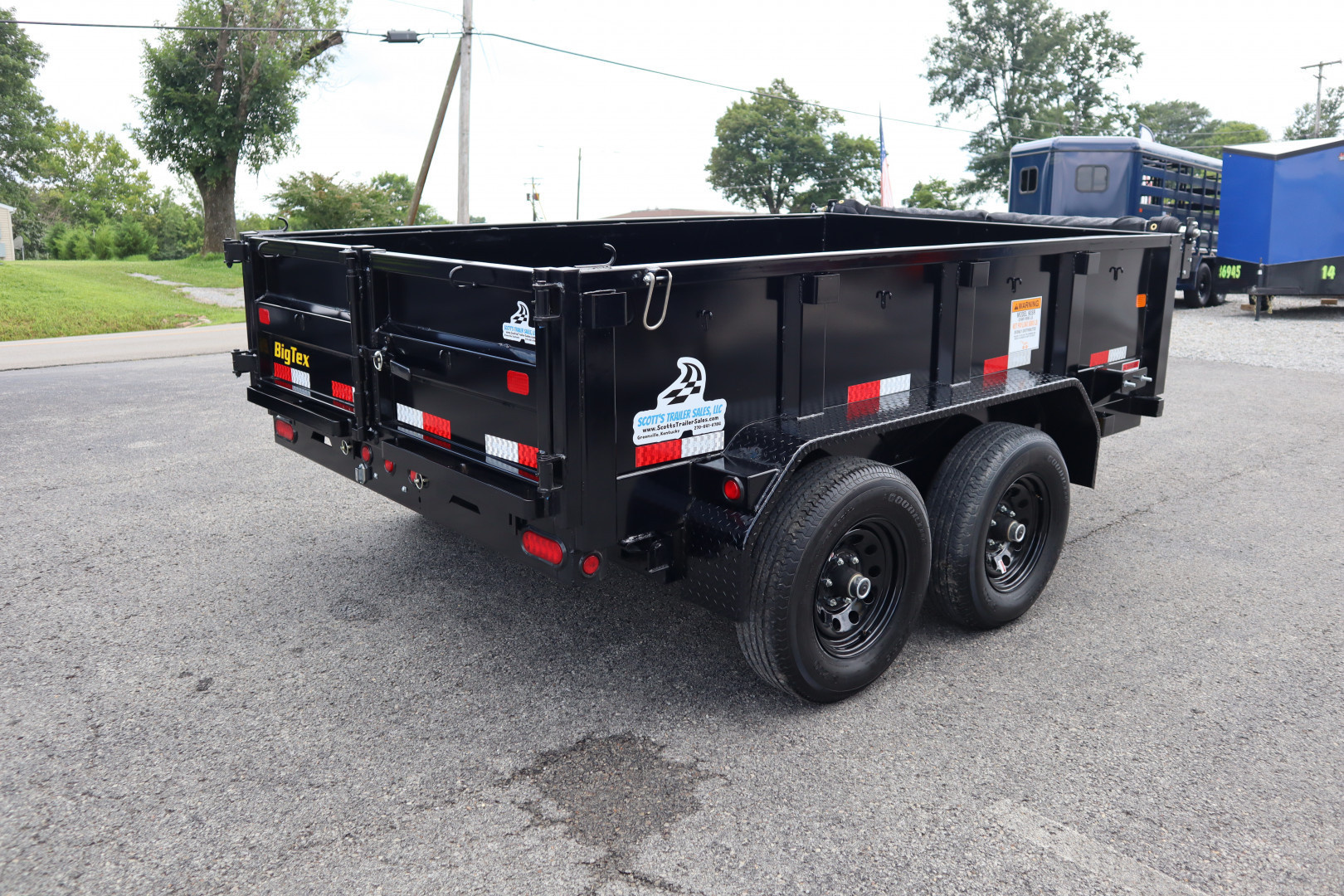 New 2026 Big Tex Trailers 10' Dump w/ Tarp & Ramps