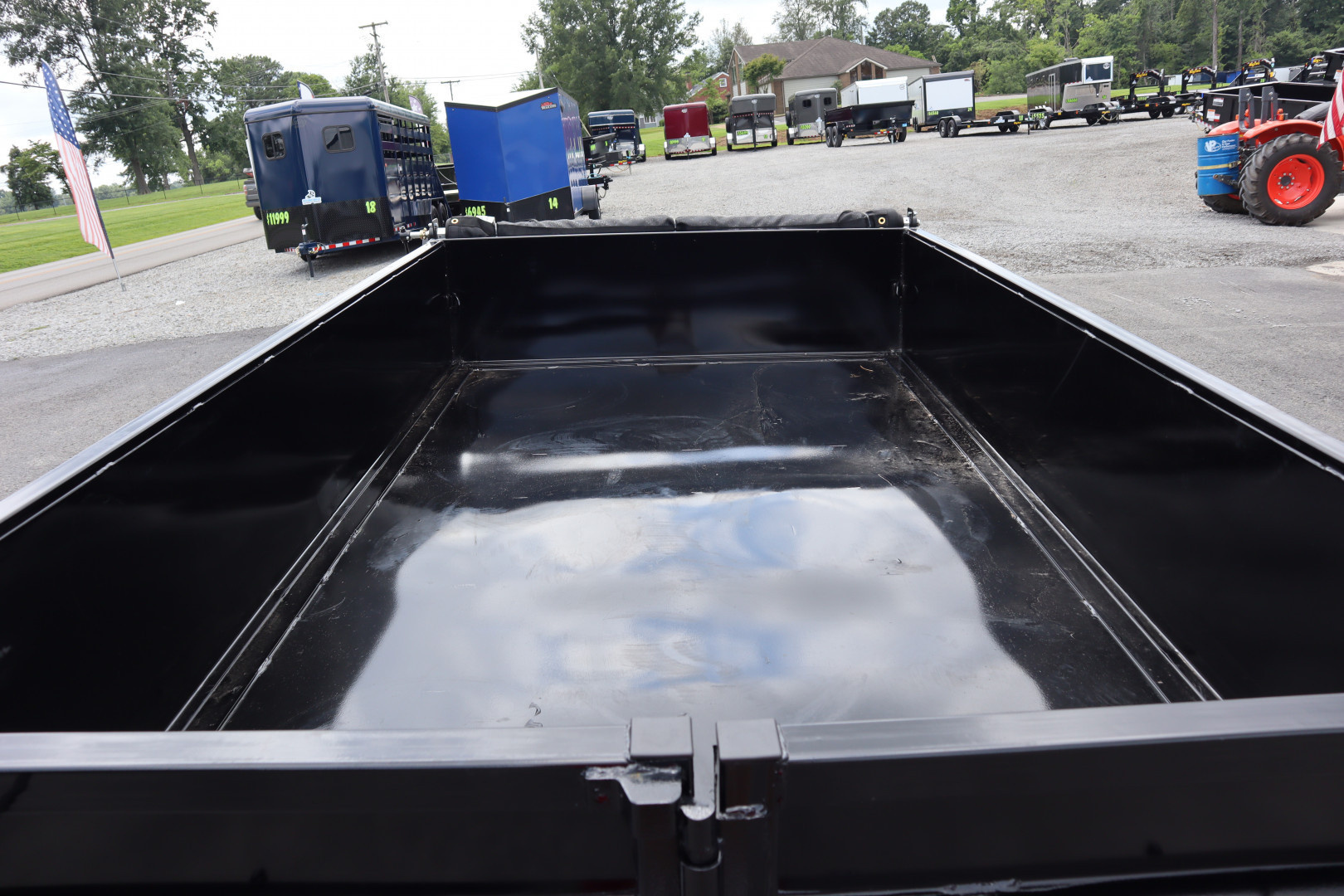New 2026 Big Tex Trailers 10' Dump w/ Tarp & Ramps