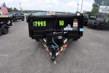 New 2026 Big Tex Trailers 10' Dump w/ Tarp & Ramps