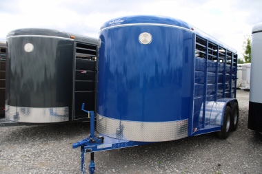 New 2025 Calico Trailers 16' STOCK TRAILER 49273 Stock / Stock Combo Trailer