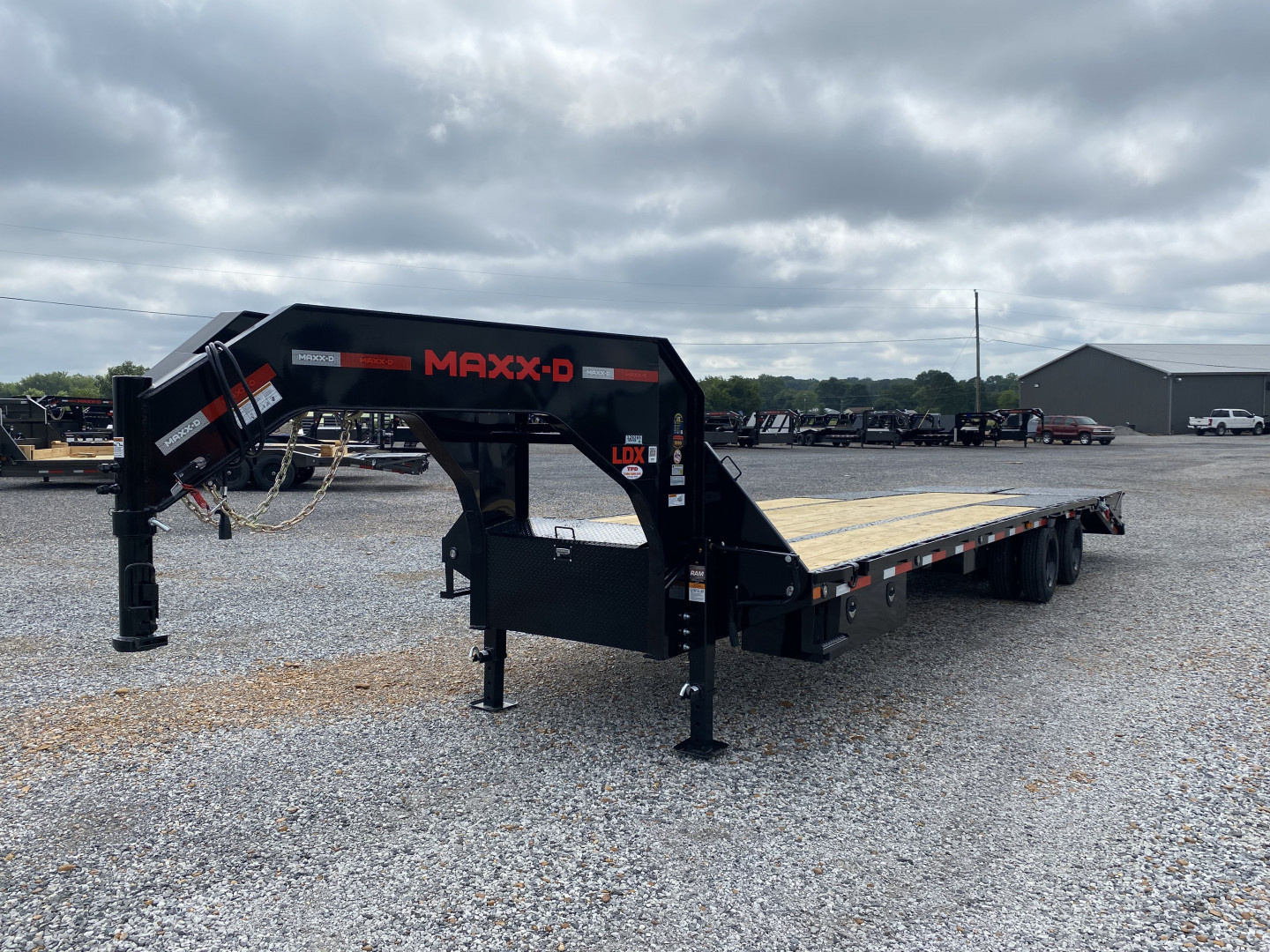 New 2026 MAXXD Gooseneck Flatbed Trailer | 102" x 30' 30K GVWR