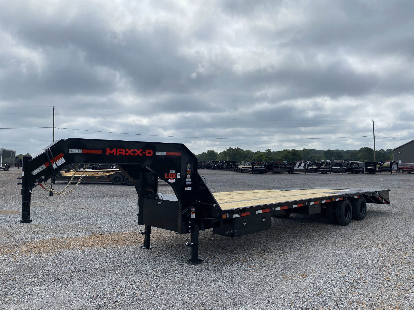New 2026 MAXXD Gooseneck Flatbed Trailer | 102" x 30' 30K GVWR