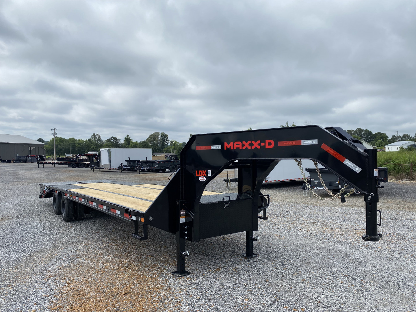 New 2026 MAXXD Gooseneck Flatbed Trailer | 102" x 30' 30K GVWR
