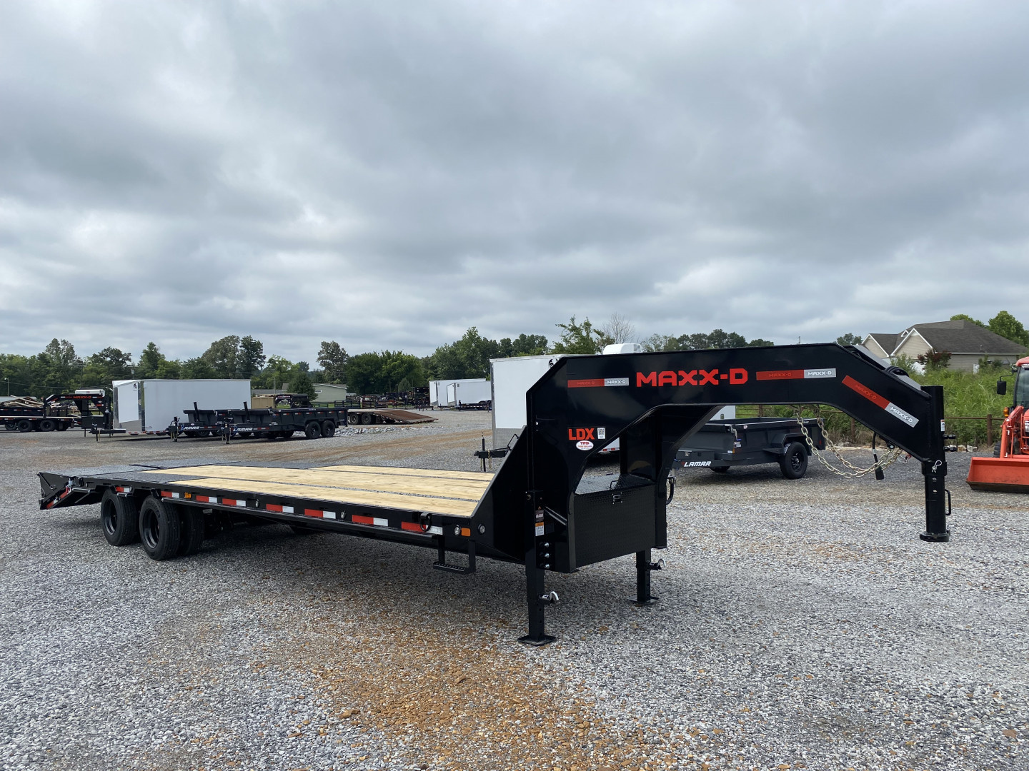New 2026 MAXXD Gooseneck Flatbed Trailer | 102" x 30' 30K GVWR