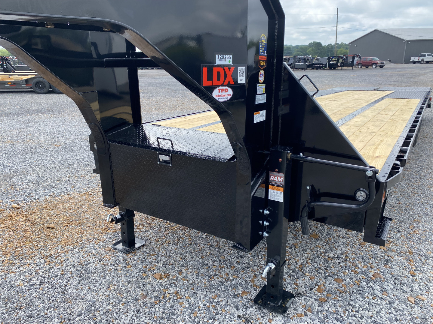 New 2026 MAXXD Gooseneck Flatbed Trailer | 102" x 30' 30K GVWR