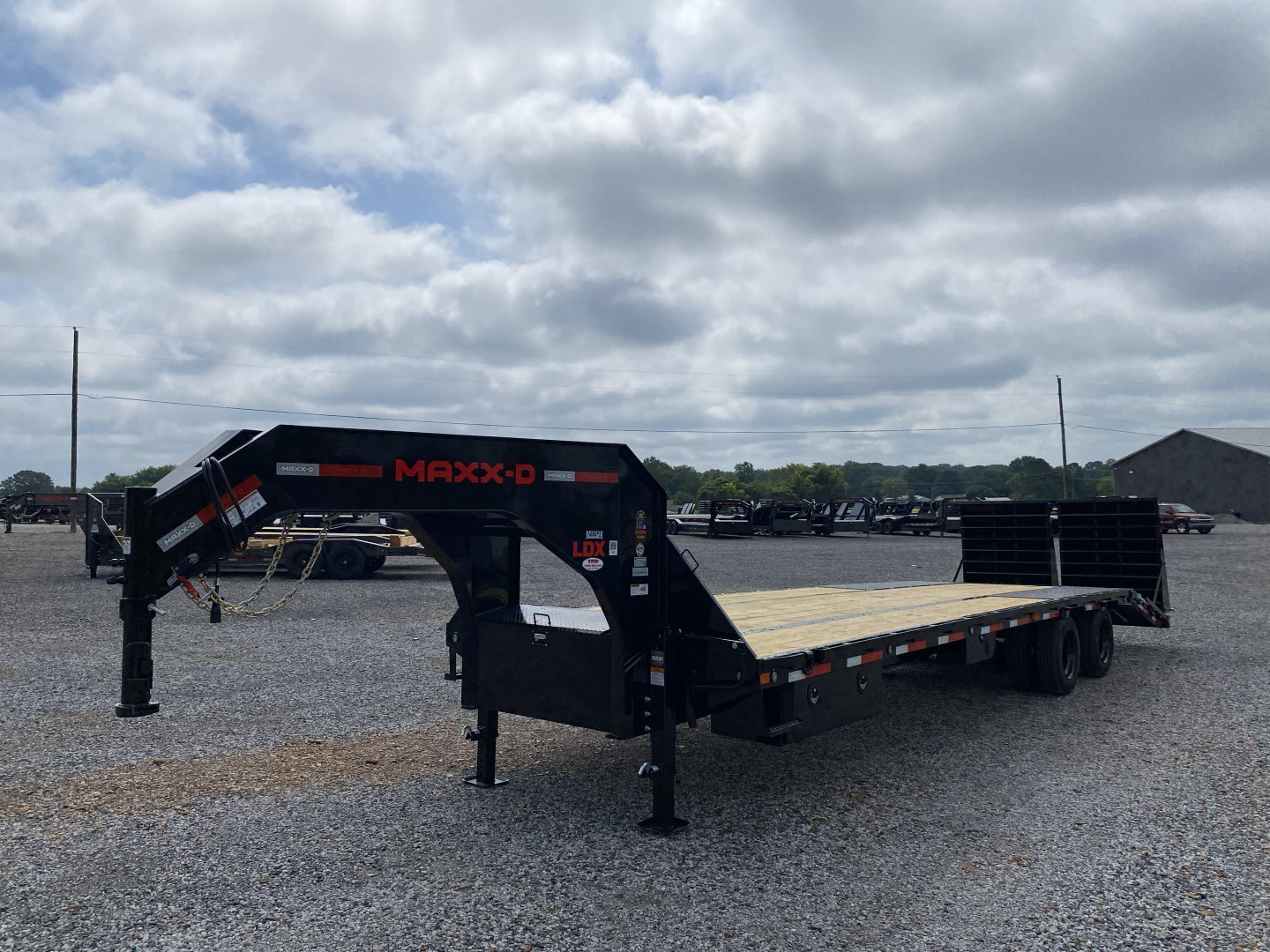 New 2026 MAXXD Gooseneck Flatbed Trailer | 102" x 30' 30K GVWR