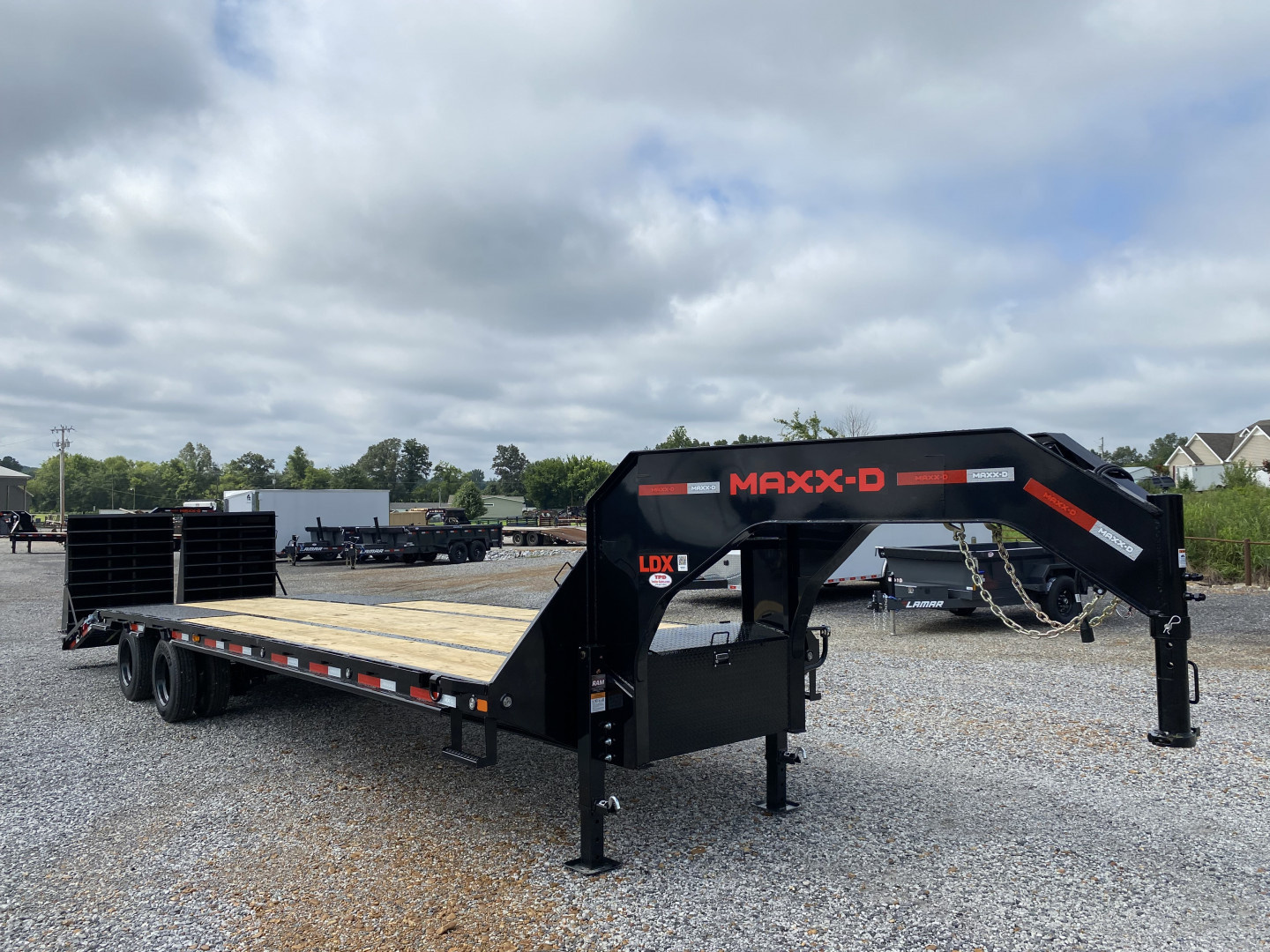 New 2026 MAXXD Gooseneck Flatbed Trailer | 102" x 30' 30K GVWR
