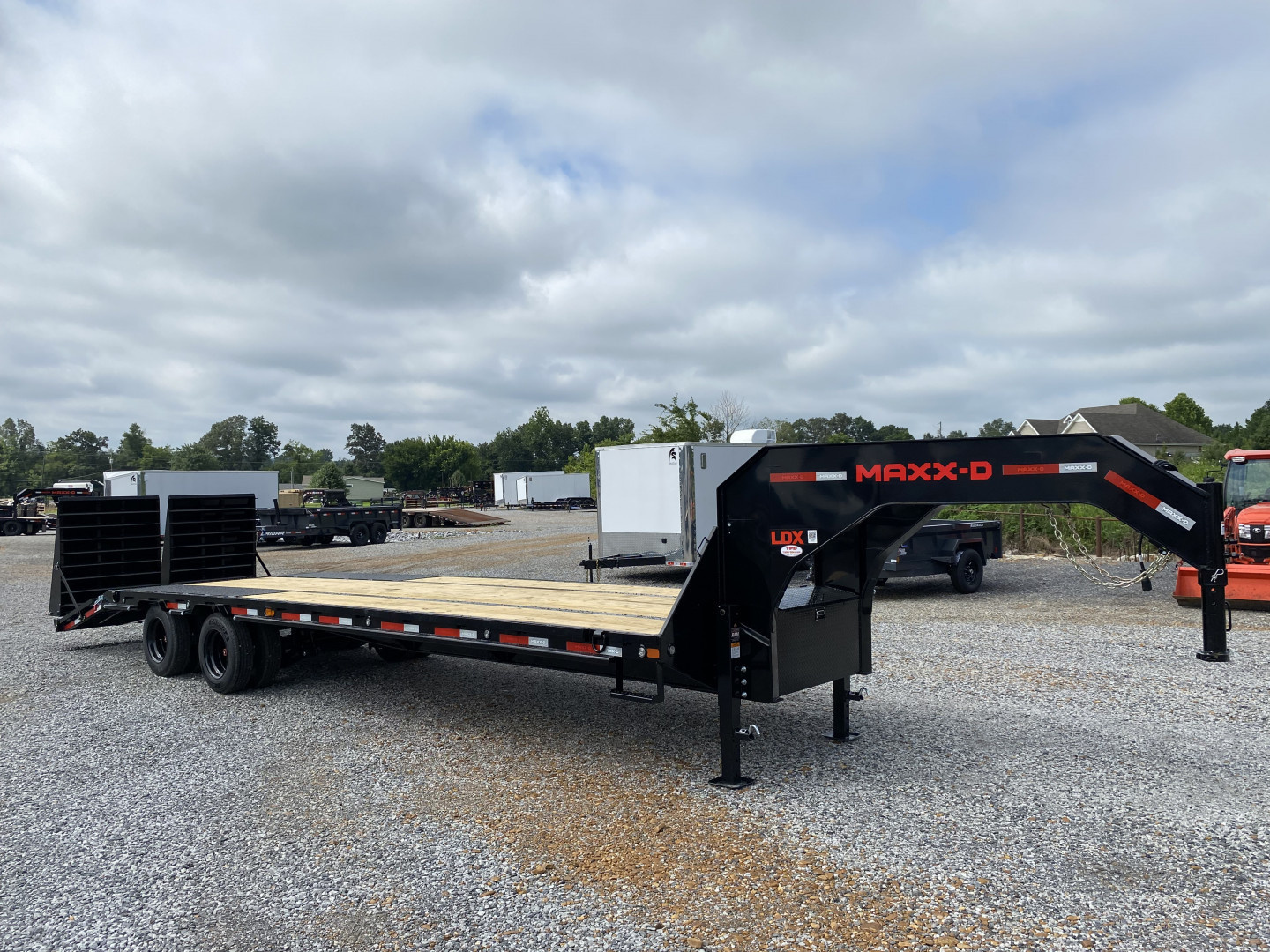 New 2026 MAXXD Gooseneck Flatbed Trailer | 102" x 30' 30K GVWR
