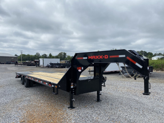 New 2026 MAXXD Gooseneck Flatbed Trailer | 102" x 30' 30K GVWR