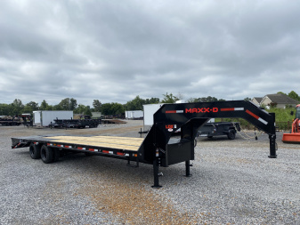 New 2026 MAXXD Gooseneck Flatbed Trailer | 102" x 30' 30K GVWR