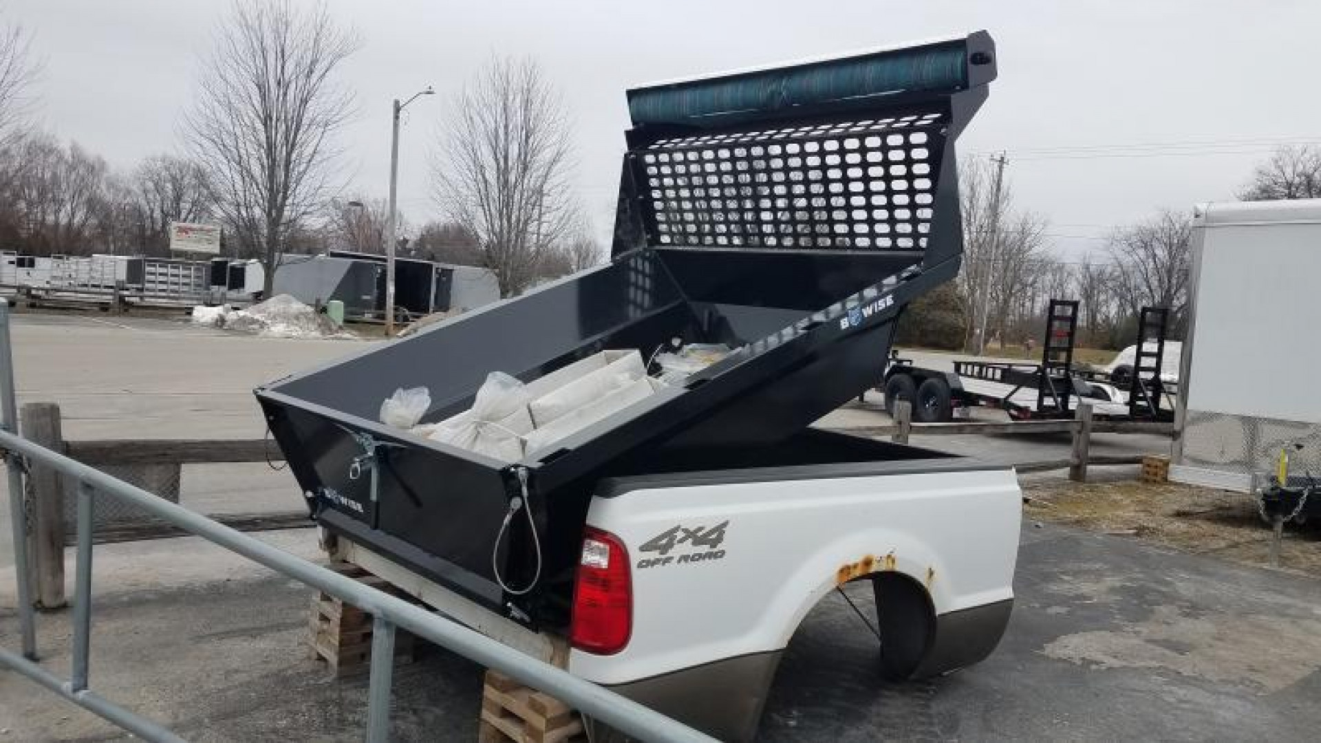 New 2023 BWISE 72"W X 76"L DUMP INSERT