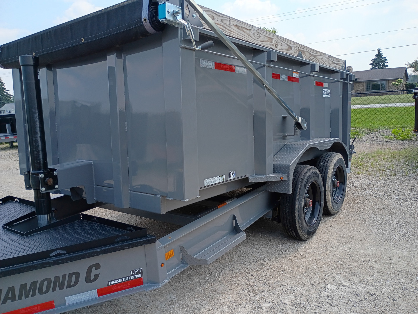 New 2024 Diamond C Trailers LPT208 12X81
