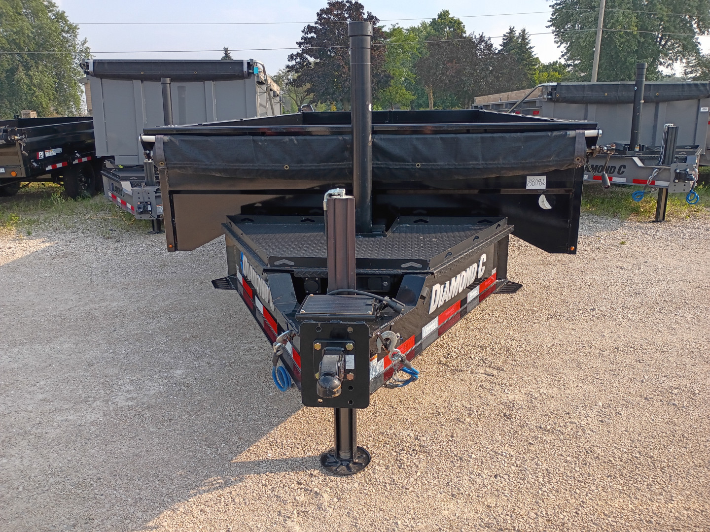 New 2024 Diamond C Trailers DOD208 16X96